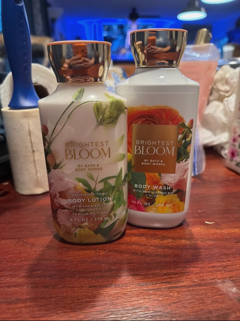 Brightest Bloom Body Lotion & Wash Set - White & Floral by Bath & Body Works